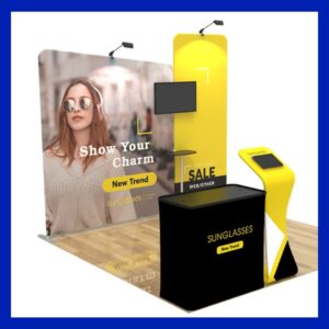 image of a trade show booth
