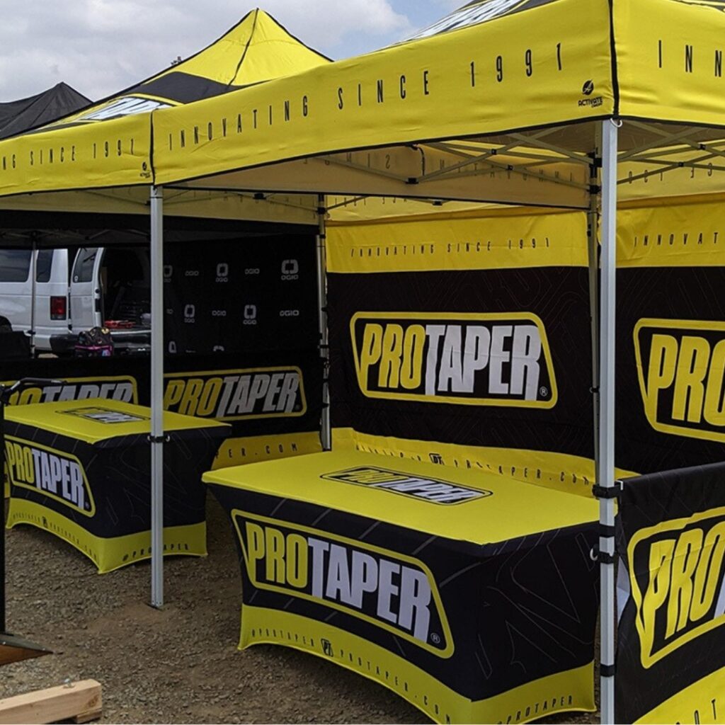 image of a trade show booth