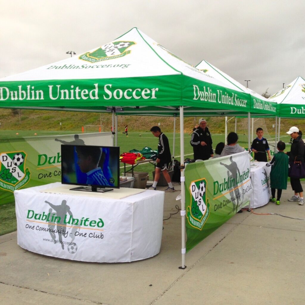 image of a trade show booth